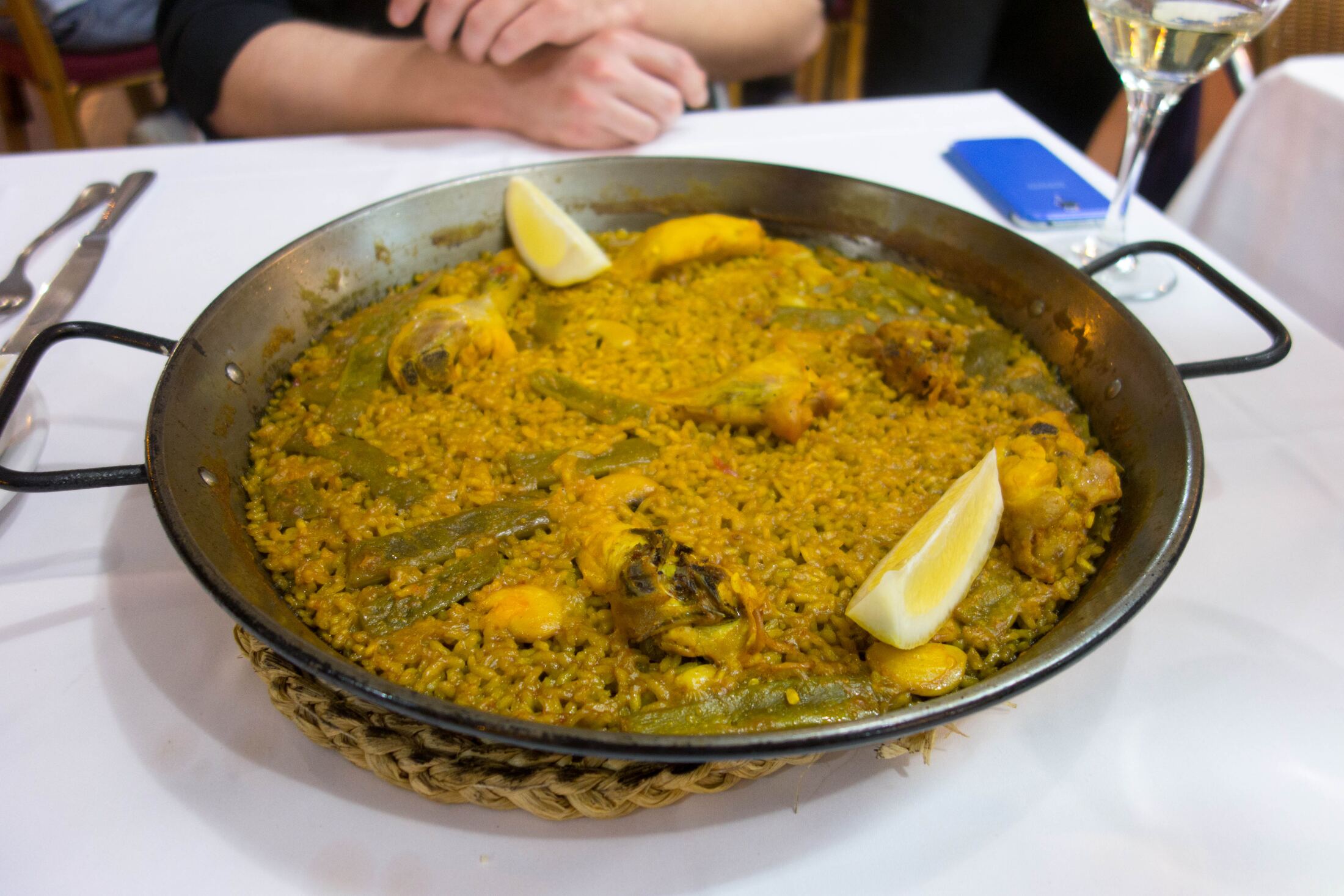 Traditional seafront restaurant in Valencia